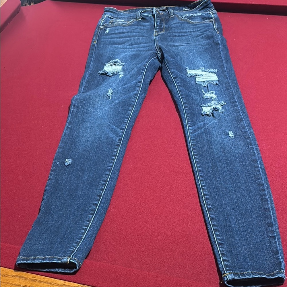 Judy Blue Skinny Blue Denim Jeans - Picture 3 of 9